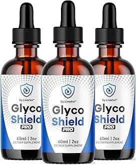 (3 Pack) Glyco Shield Drops - Official GlycoShield Pro Blood Formula Support Supplement Drops - Maximum Strength Original Natural to Overall Wellness and Support Health Reviews, 3 Bottles for 3 Months