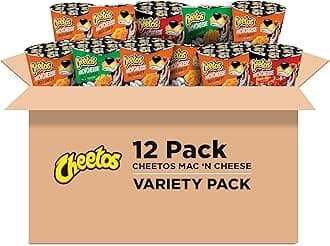 Cheetos Mac 'N Cheese, 3 Flavor Variety Pack, (12 Cups)