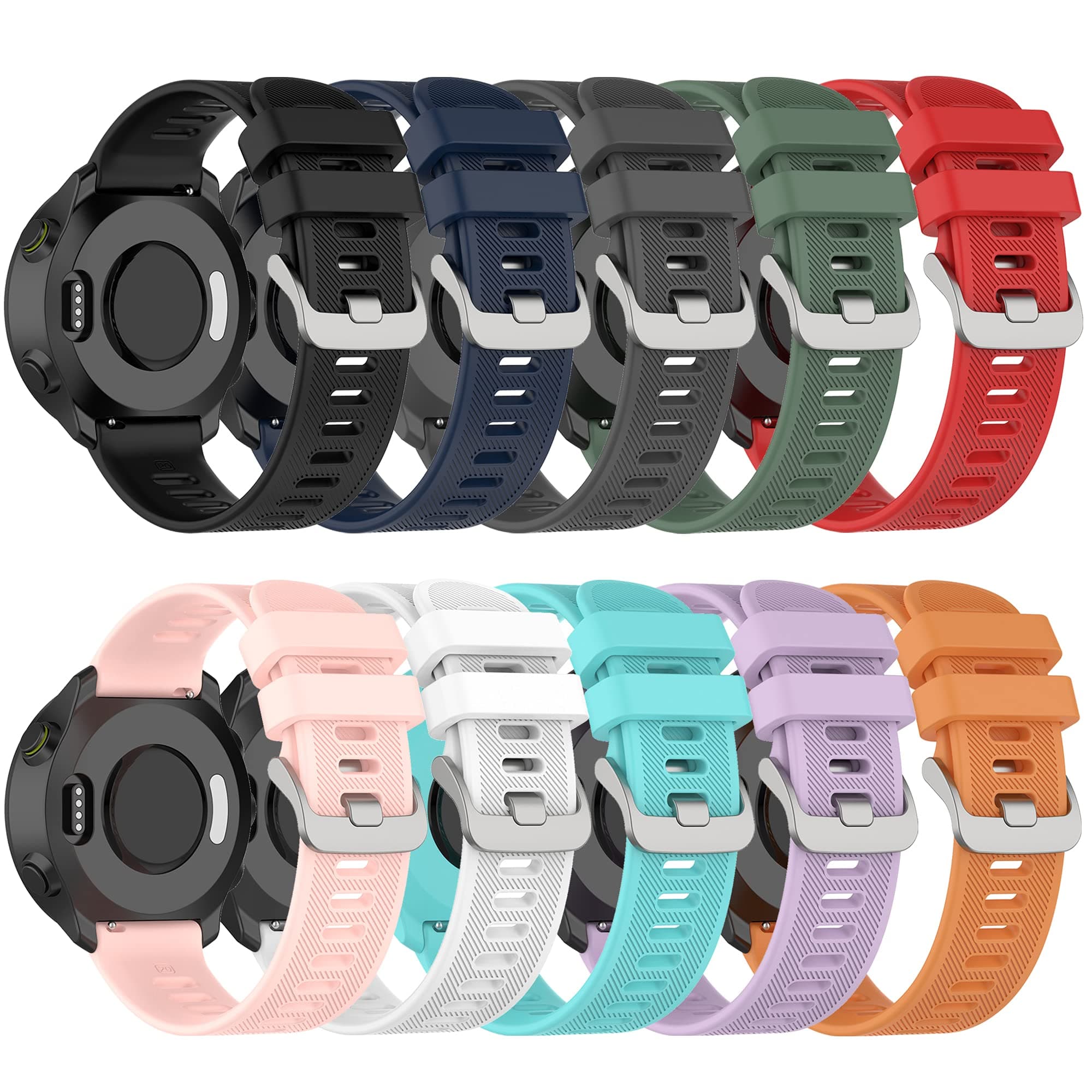 Band for Garmin Forerunner 55, Quick Release Band Replacement for Garmin Forerunner 158 (No Tracker, Replacement Bands Only)