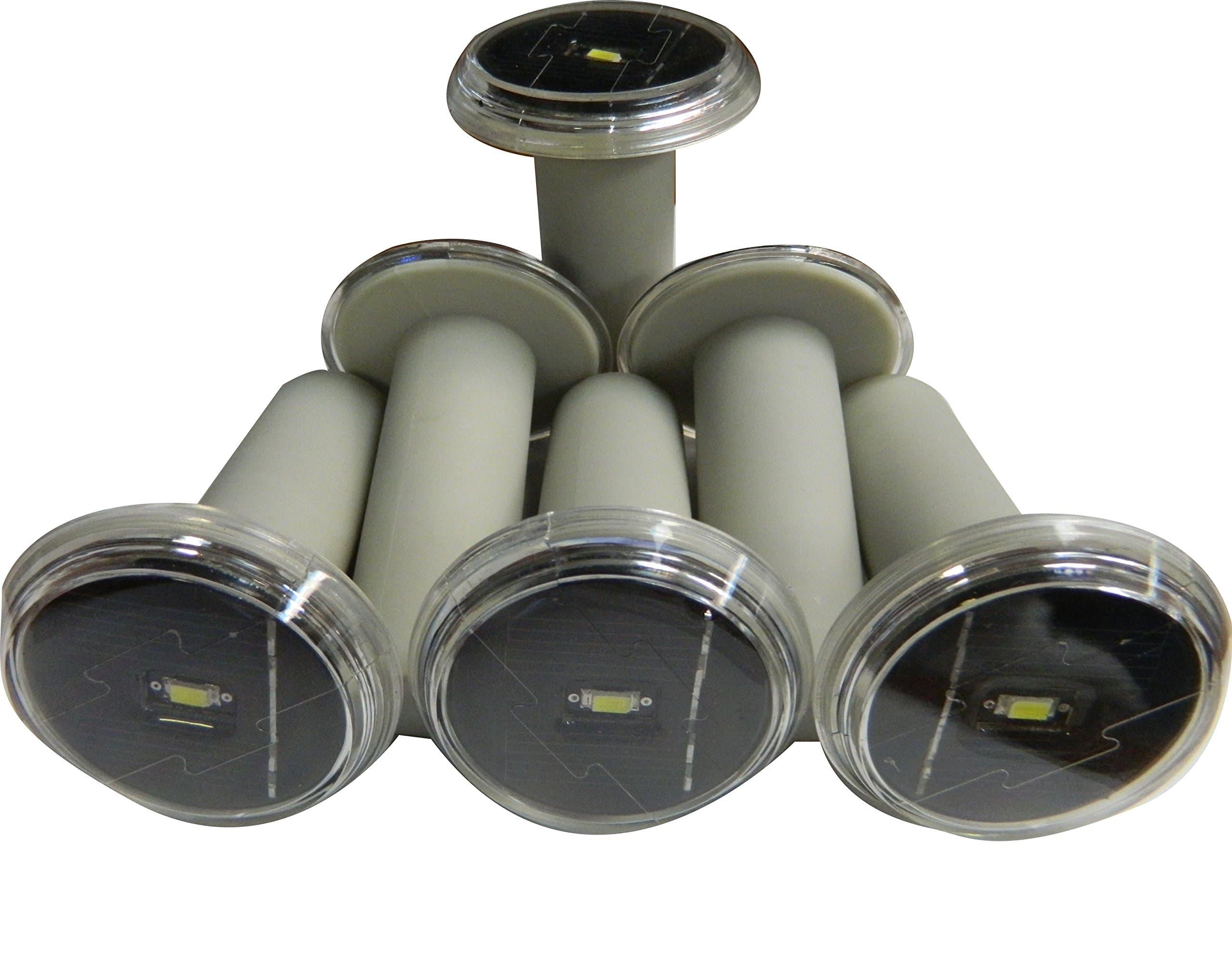 Life Saver Pool Fence Replacement Deck Cap Solar Lights, 6 Pack