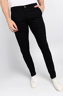 - Men's Slim Fit Mid Rise Washed Jeans Stretchable