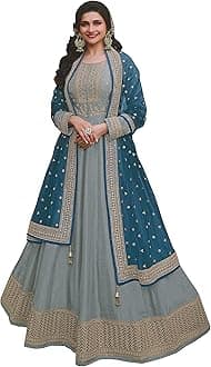 Indian Pakistani Traditional Fancy Palazzo Salwar Kameez for Womens (4307)