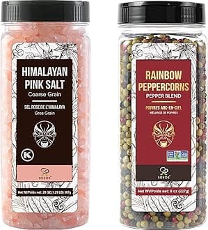 Soeos Salt + Peppercorns
