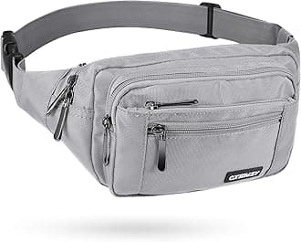 Fanny Packs For Women & Men Waist Pack Hip Bum Bag with Multi-Pockets Large Capacity Waterproof Casual Bum Bag for Disney Traveling Casual Cycling Running Hiking