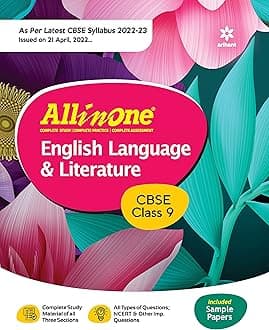 CBSE All In One English Language & Literature Class 9 2022-23 Edition (As per latest CBSE Syllabus issued on 21 April 2022) (Old Edition)