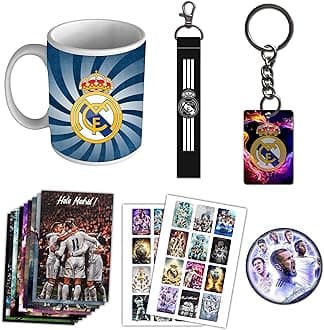 Real Combo Kit For Boys Girls Madrid Fans | Football Lovers | Combo Gift Kit