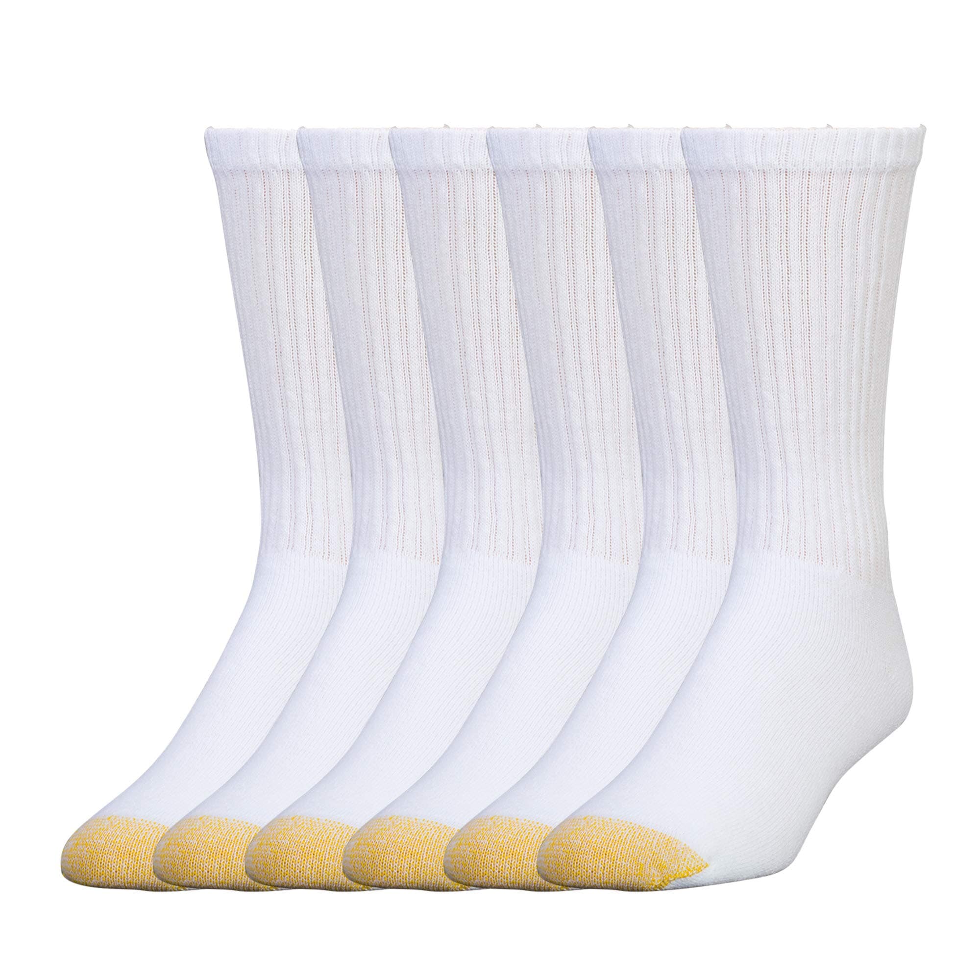 Men's 656S Cotton Crew Athletic Socks (Multipack)