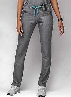 FIGS YOLA Skinny Scrub Pants for Women — Moisture-Wicking Medical Scrub Pants