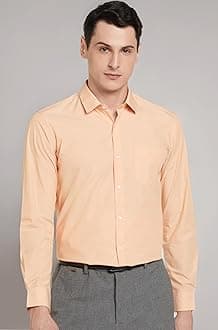 Men's Everyday Solid Slim Fit Full Sleeve Formal Shirt | Cotton-Rich