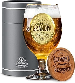 grandpa beer glass