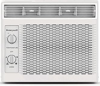 5,000 BTU Window Air Conditioner, Adjustable Thermostat, 7 settings, Quiet, 150 sq ft Coverage