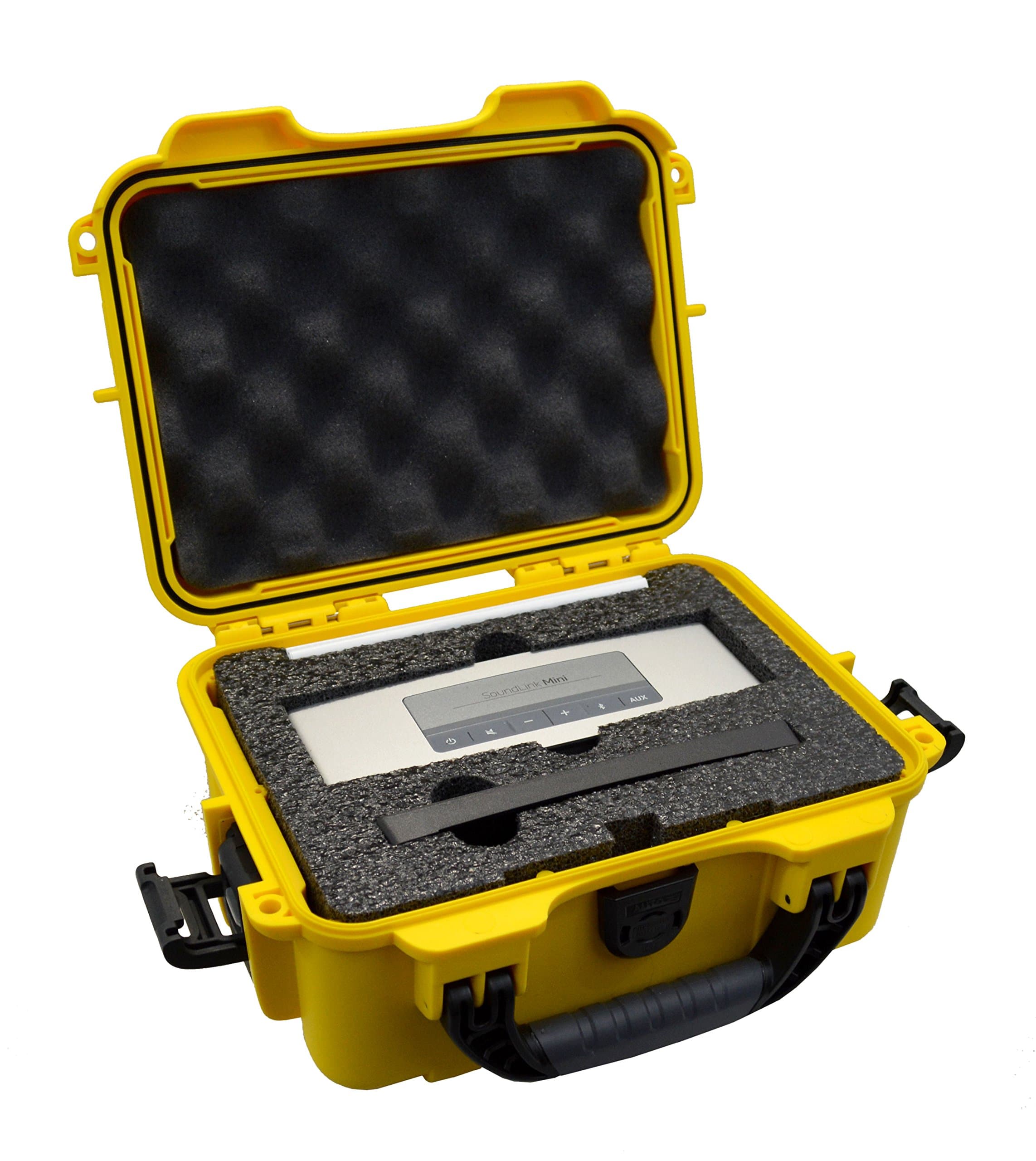 Bose SoundLink Mini Bluetooth Speaker II Carbon - Hard Case Waterproof and Airtight Protector. (Yellow)