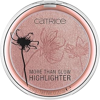 More Than Glow Highlighter | Silky Soft Pressed Powder for Intense Radiant Glow | Vegan & Cruelty Free (040 | Absolute Blushin' Bright)