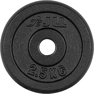 JLL Cast Iron Weight Plates (4x2.5kg) - 1.25kg, 2.5kg, 5kg, 7.5kg, 10kg, 15kg and 20kg in Sets of 5kg, 10kg, 15kg, 20kg and 30kg (2.5kg x4 (10kg))