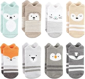 Hudson babyUnisex Baby Cotton Rich Newborn and Terry Socks