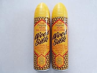 Wood Silk Non Silicone Furniture Polish with Bees Wax, Duo - 2 x 250ml = 500ml
