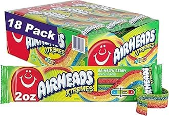 DDI 952846 Airheads Xtremes Belts Berry Single 2 Oz. 18 Count Case Of 18