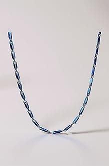 Fashion Frill Men's Double Coated Popular Stainless Steel Silver Chain For Men Boys Girls Stylish Necklaces Silver Chain Anniversary Love Gift For Husband Unisex Chains 22 Inches