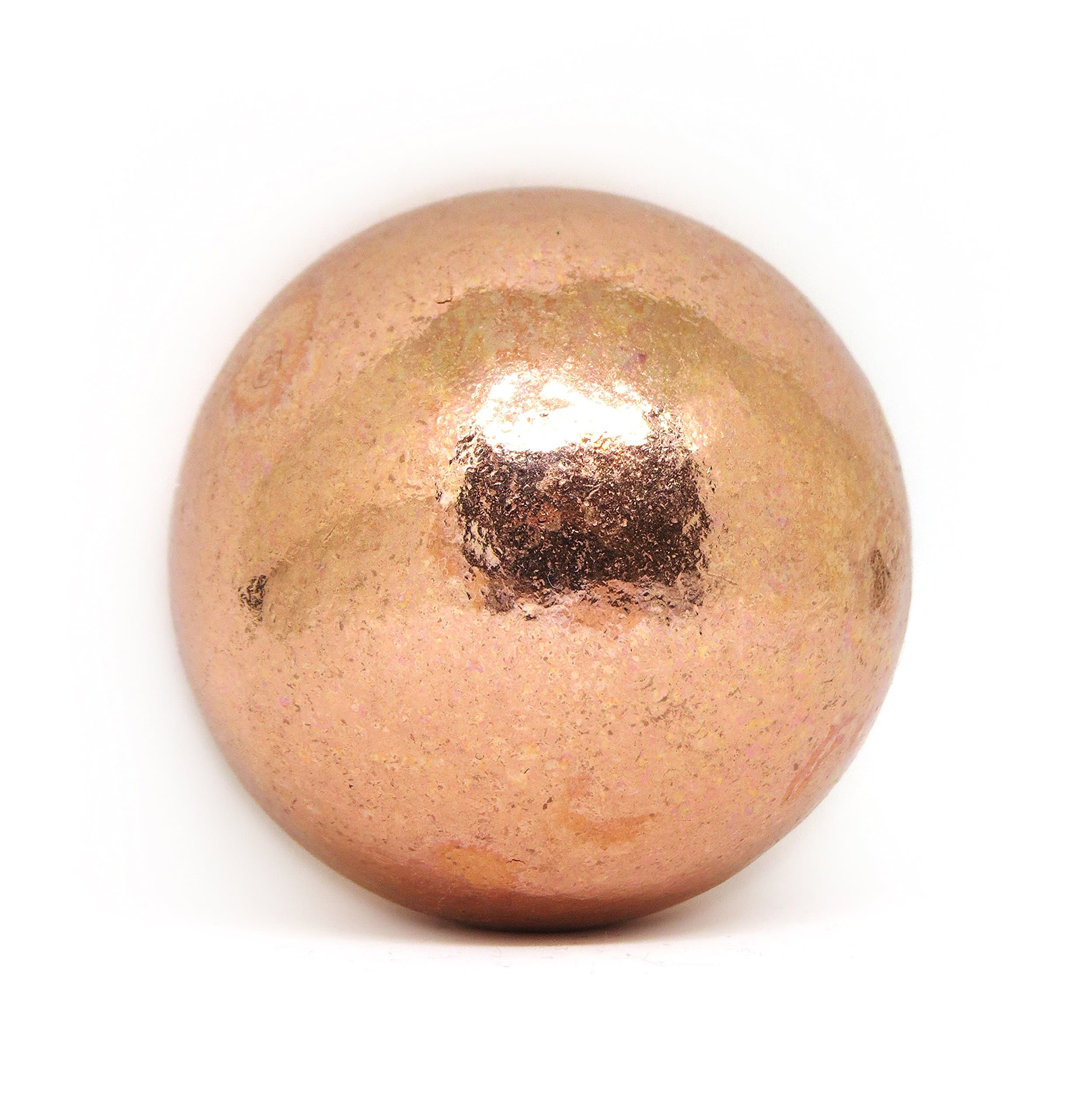 1.9" 50mm Large Solid Copper Ball Sphere Gemstone Crystal Healing