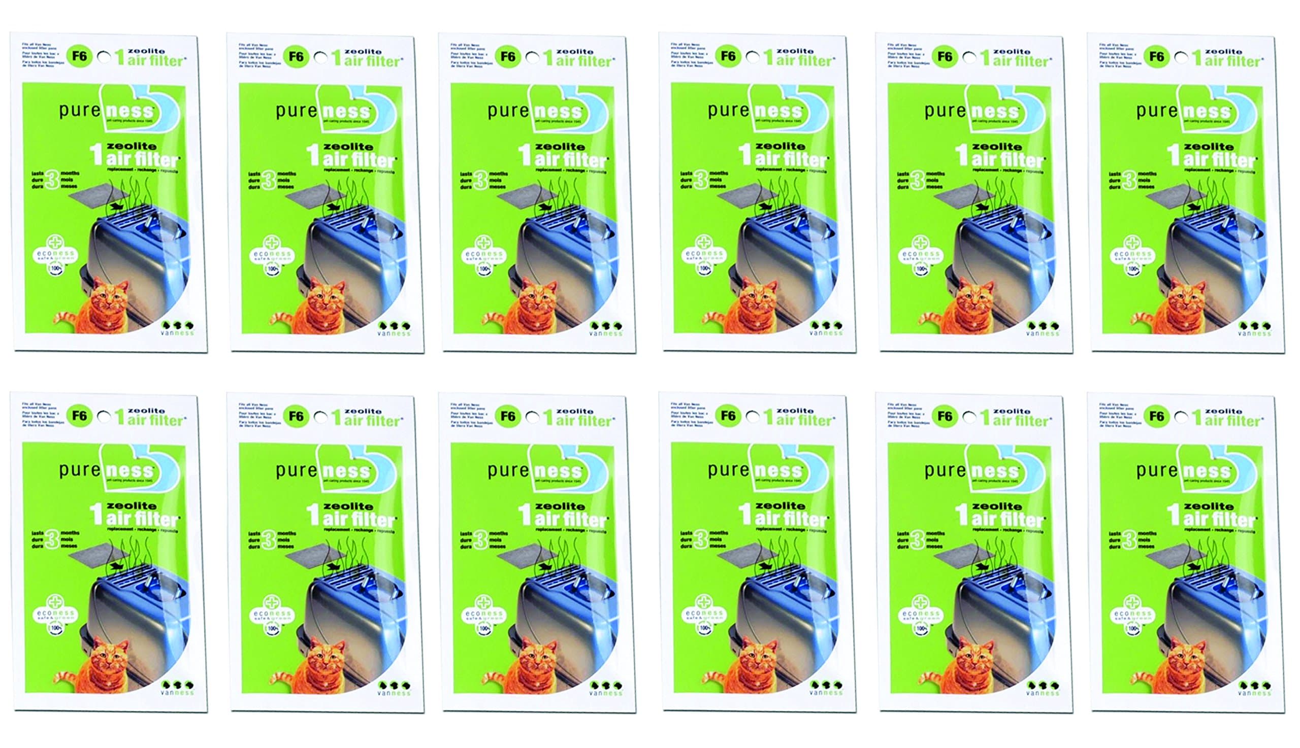 F6 Zeolite Air Filter (12 Pack - Case)