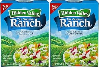Hidden Valley Original Ranch Seasoning and Salad Dressing Mix, Eight 1 Ounce Packets (8 Packets Total)