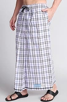 Elastic Premium Cotton Lungis Pack Of 1