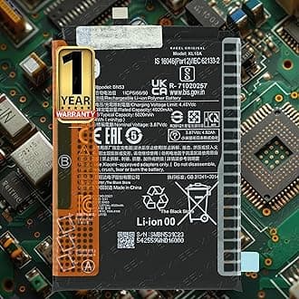 Original BN53 [5020mAh] Battery for Xiaomi Redmi Note 10 Pro/Poco M2 Pro with 1 Year Warranty* (Dark Night, M2101K6P)