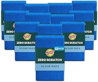 Scotch-Brite Non-Scratch Scour Pads, 48 Scour Pads