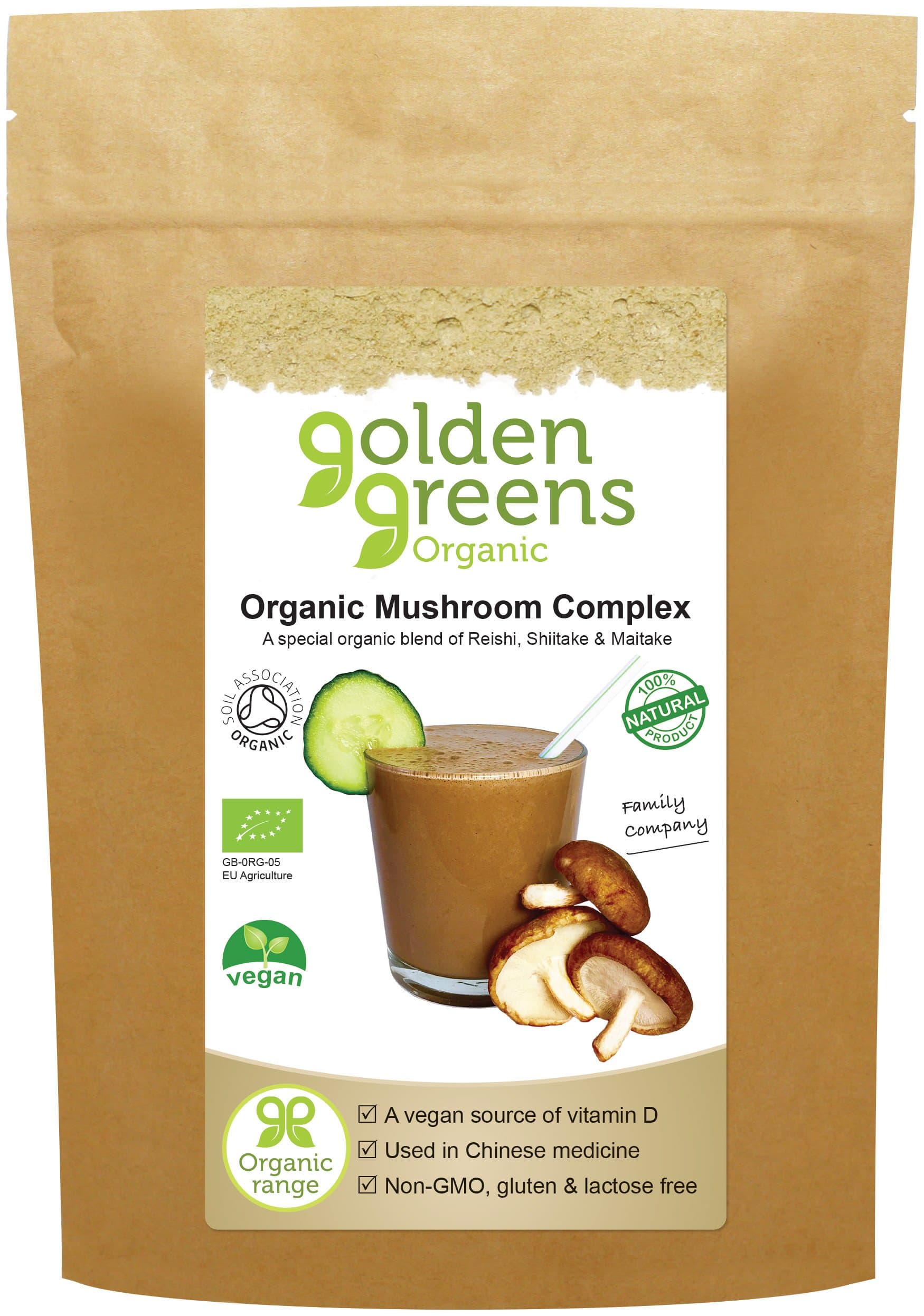 Golden Greens Organic Mushroom Complex