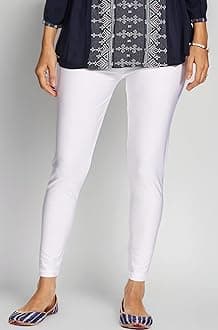 GO COLORS Women Skinny Shimmer Ankle Length Leggings