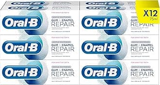 Oral-B Pro-Science Advanced Gum & Enamel, 900 ml (75 ml x 12) Pro-Repair Fresh White Toothpaste