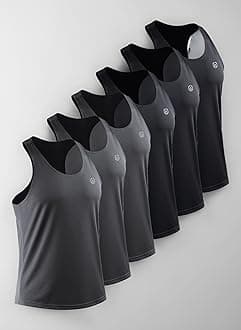 Neleus Men's 3 Pack Workout Running Tank Top Sleeveless Gym Athletic Shirts