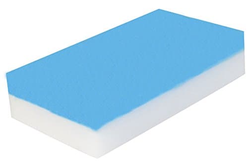 ScrubX 3067 Magic Cleaning Eraser Sponge Melamine Foam, Multi Purpose, 1 Inch Thick (24, White/Blue)