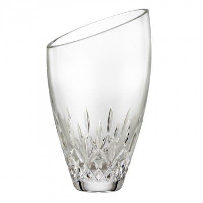 Lismore Essence 9" Angular Vase by Lismore Essence Crystal Giftware Collection
