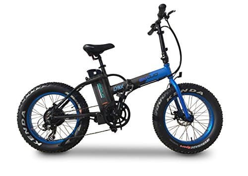 Emojo Lynx Folding Electric Bicycle 500W 36V or 48V E-Bike 20 X 4.0 Fat Tire Bike Beach Cruiser Foldable E-Bike for Burning Man