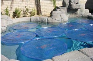 Solar Sun Rings Plain Blue Swimming Pool 3-Pack