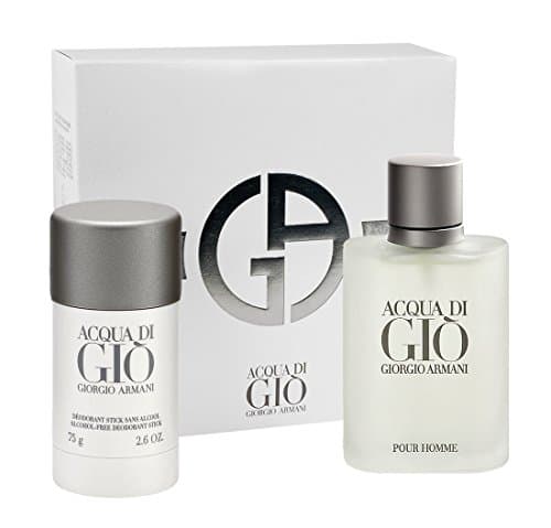 Acqua Di Gio 2PC Gift Set For Men - 3.4 oz Eau De Toilette Spray