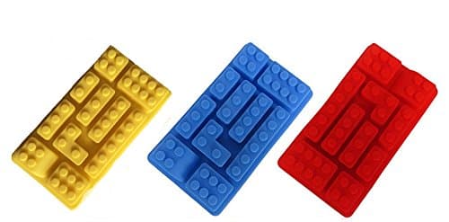 The Comfy Kitchen Silly Ice Cube Trays Candy Molds, Lego Building Bricks and Ice Cream Tools