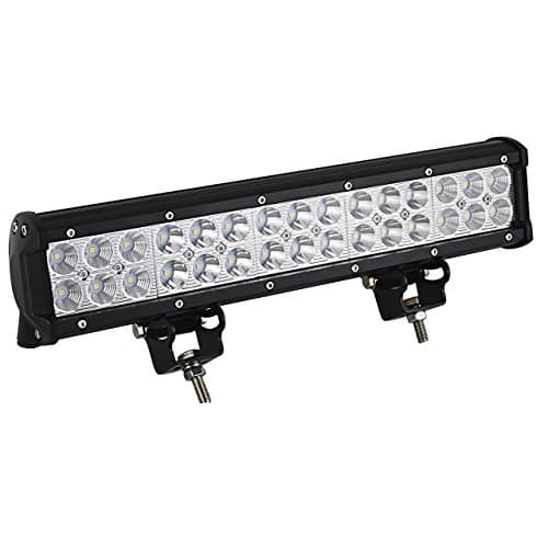 LED Light Bar, OFFROADINGLIGHT 15 Inch 90W CREE LED Work Light Spot Flood Combo LED Light Bar Driving Light IP67 Waterproof for Off-road Vehicle ATV SUV Jeep Mining Military Boat Lighting