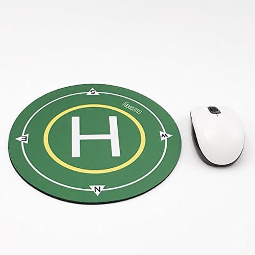 Helicopter Landing Pad Themed Mouse Pad