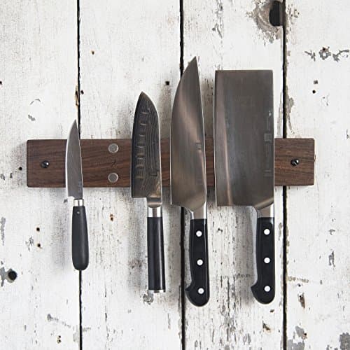 Mess Hall Knife Rack in Walnut (6 Knives)