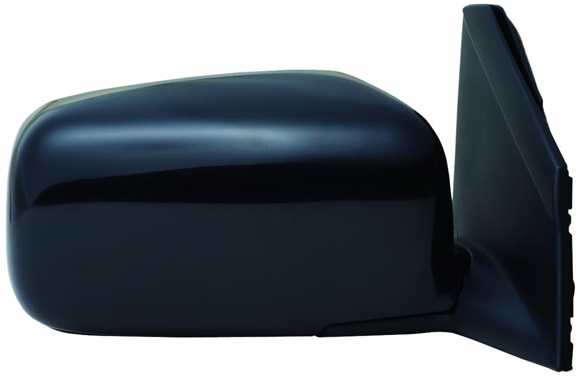 Fit System Passenger Side Mirror for Nissan Rogue, Rogue Select S, Black, PTM, Foldaway, w/Out Blind spot dection, Heated Power