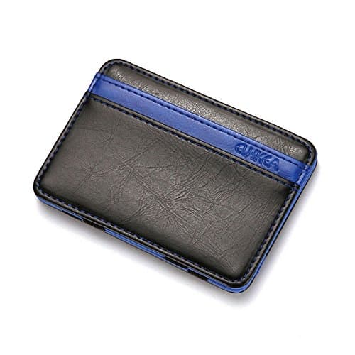 CATOP Front Pocket Wallet Multicolored PU Leather Slim Magic Wallet and Credit & ID Case Holder