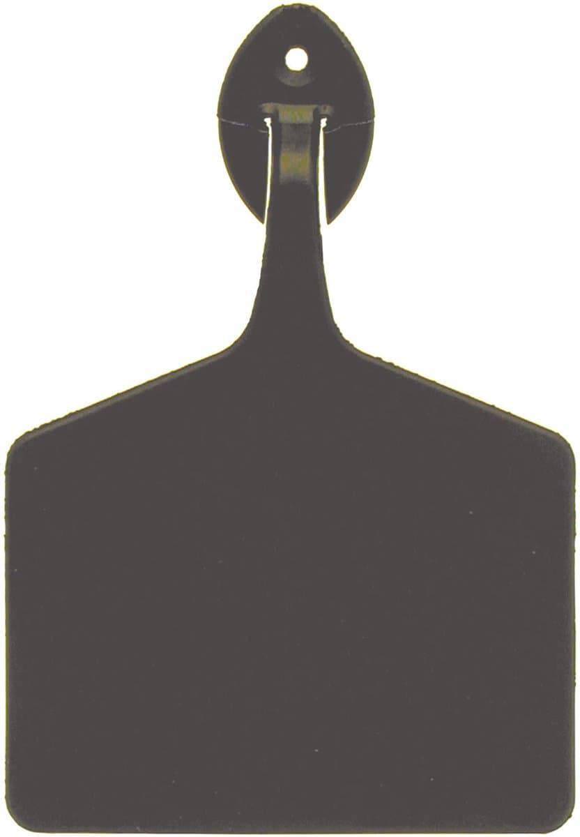 Allflex Feedlot Blank Cattle Ear Tags 50 Ct Black