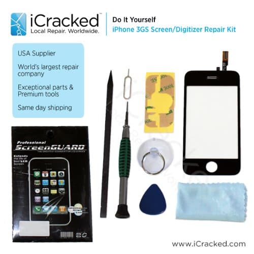 Premium iPhone 3GS Screen/Digitizer Replacement DIY Repair Kit