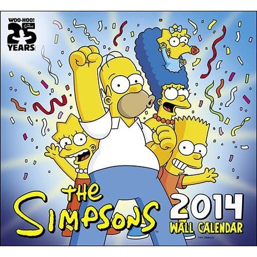 2014 The Simpsons Wall Calendar