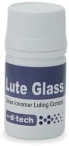 D-TECH LUTING GLASS 15G POWDER + 13G LIQUID/PACK OF 1 SET/D-TECH GLASS IONOMER LUTING CEMENT (10)