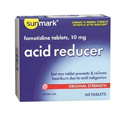 Famotidine OTC 10mg, 60 Tablets