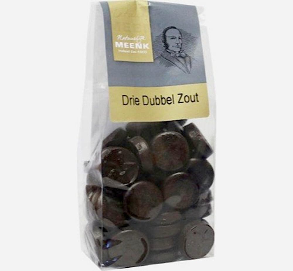 Meenk Three Double Salted Licorice 180g