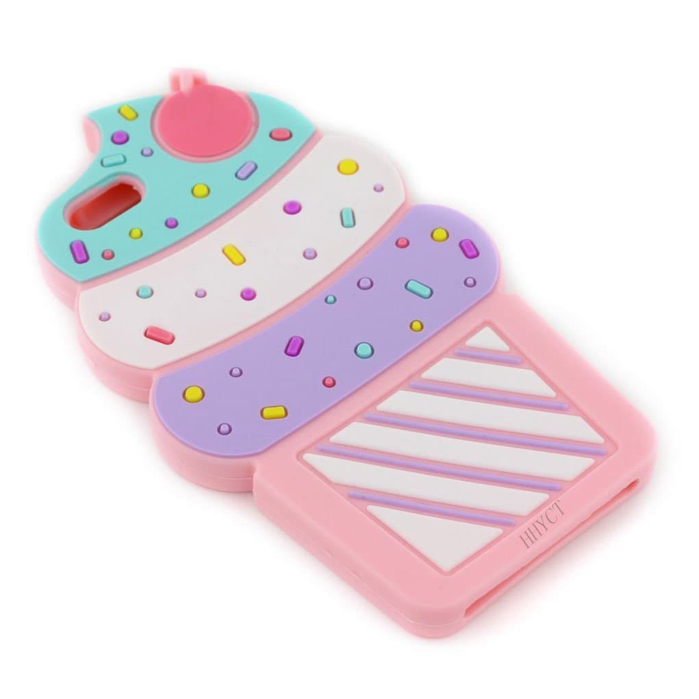 iPhone 6s Plus case HHYCT Cute 3D Cherry Ice Cream Silicone Soft Silicone Protective Case Cover Phone Case for iPhone 6 Plus / iPhone 6s Plus 5.5'' (pink)
